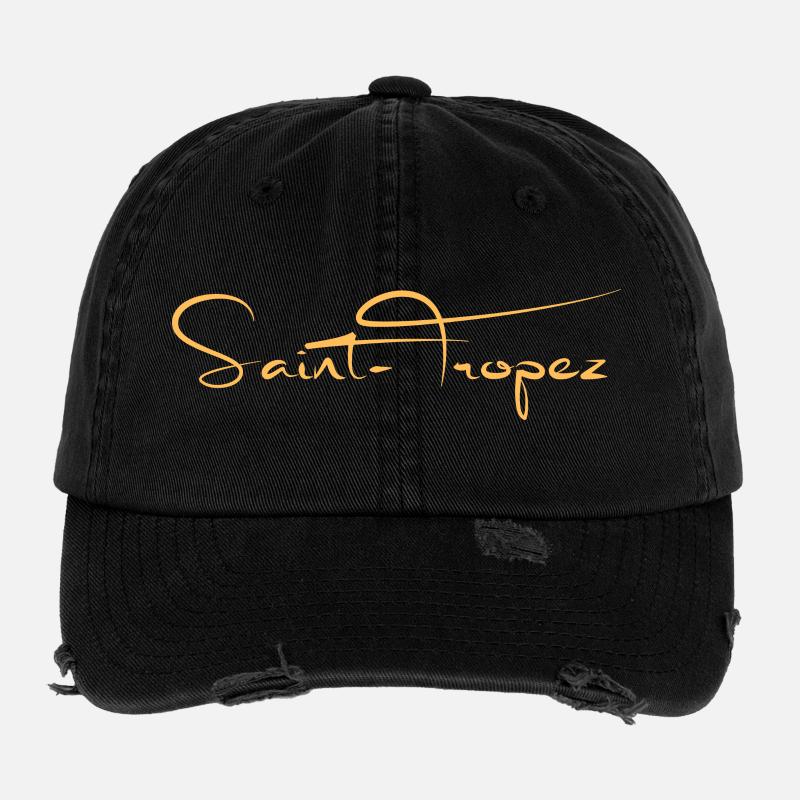 Saint-Tropez Casquette vintage effet usé Flexfit