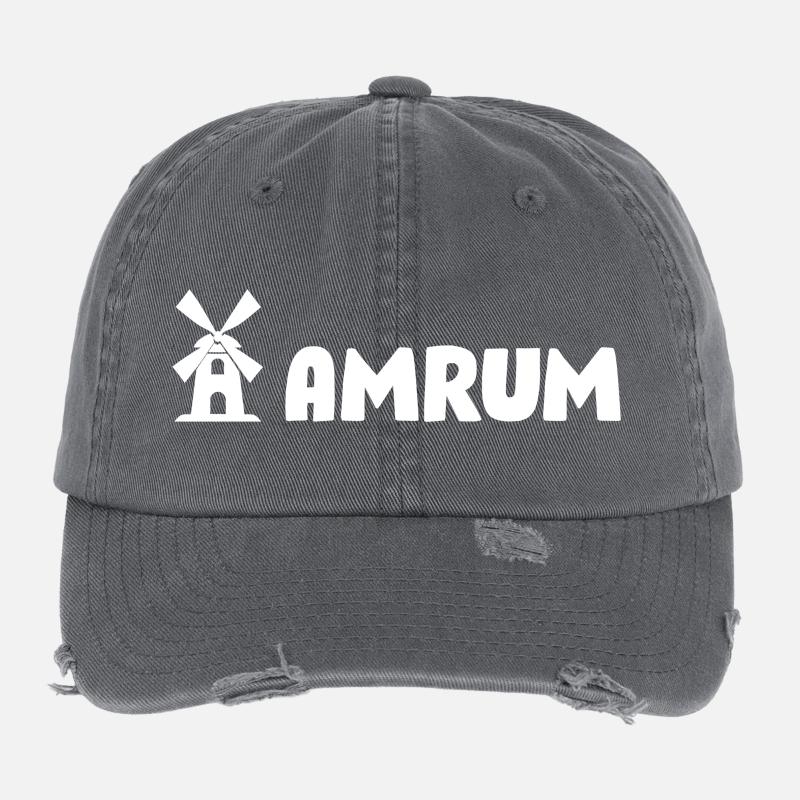 Amrum Windmühle Flexfit Vintage Destroyed Cap