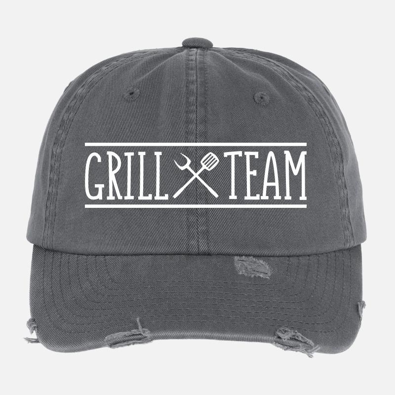 grill_team Casquette vintage effet usé Flexfit