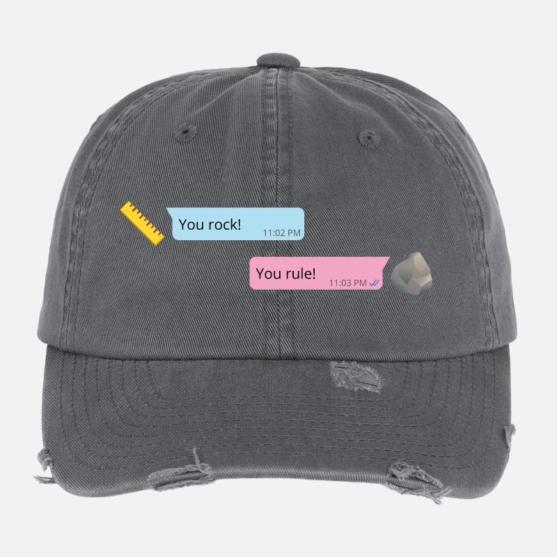 Rock & Rule Flexfit Vintage Destroyed Cap