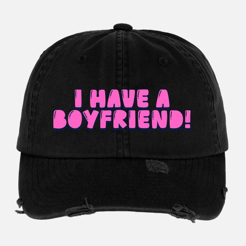 I have boyfriend! Flexfit Vintage Destroyed Cap