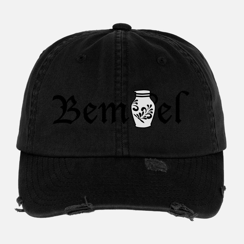 Deutscher Bembel FFM Flexfit Vintage Destroyed Cap