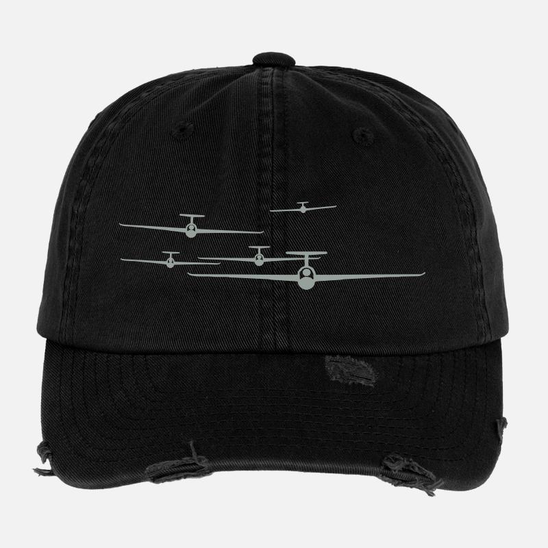 Teamflug Flexfit Vintage Destroyed Cap
