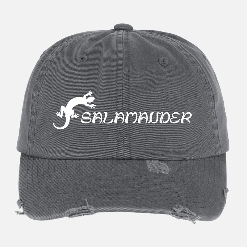 salamander Flexfit Vintage Destroyed Cap