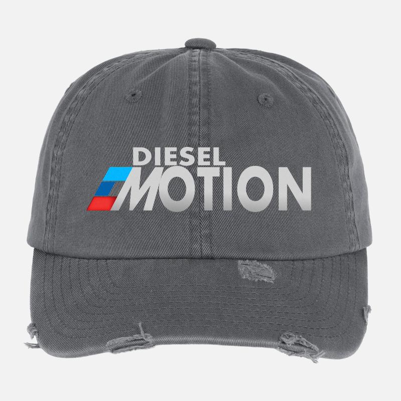 Émotions diesel Casquette vintage effet usé Flexfit