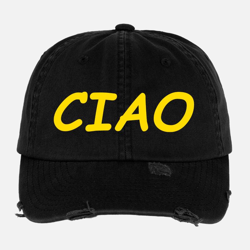 CIAO Flexfit Vintage Destroyed Cap