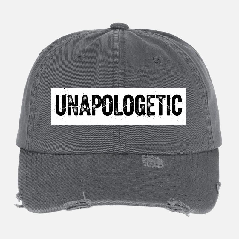 Unapologetic Authentics Flexfit Vintage Destroyed Cap