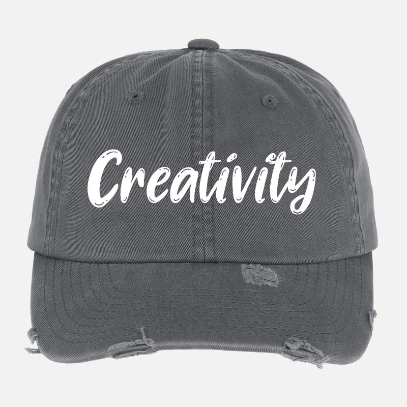 Creative Creativity Flexfit Vintage Destroyed Cap