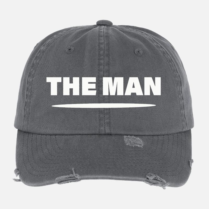 L’HOMME Casquette vintage effet usé Flexfit