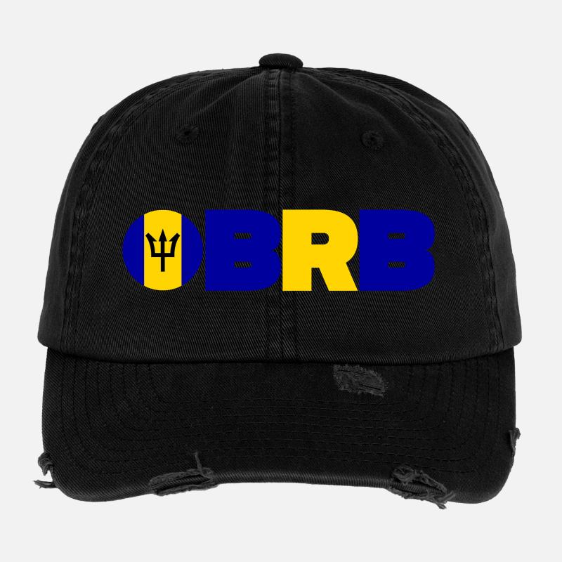 Barbados Flexfit Vintage Destroyed Cap