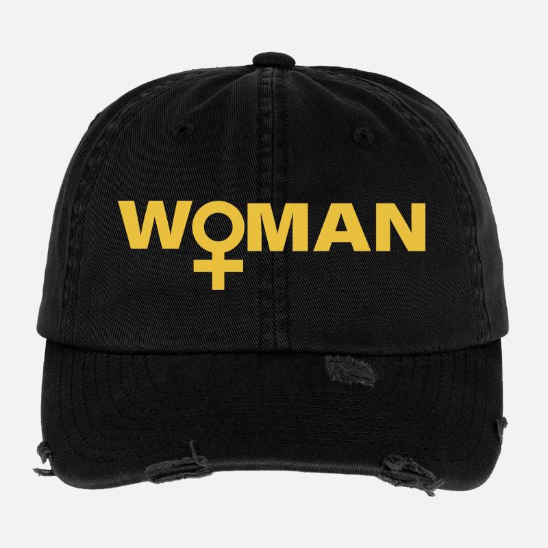 Kvinde Low Profile Destroyed Cap