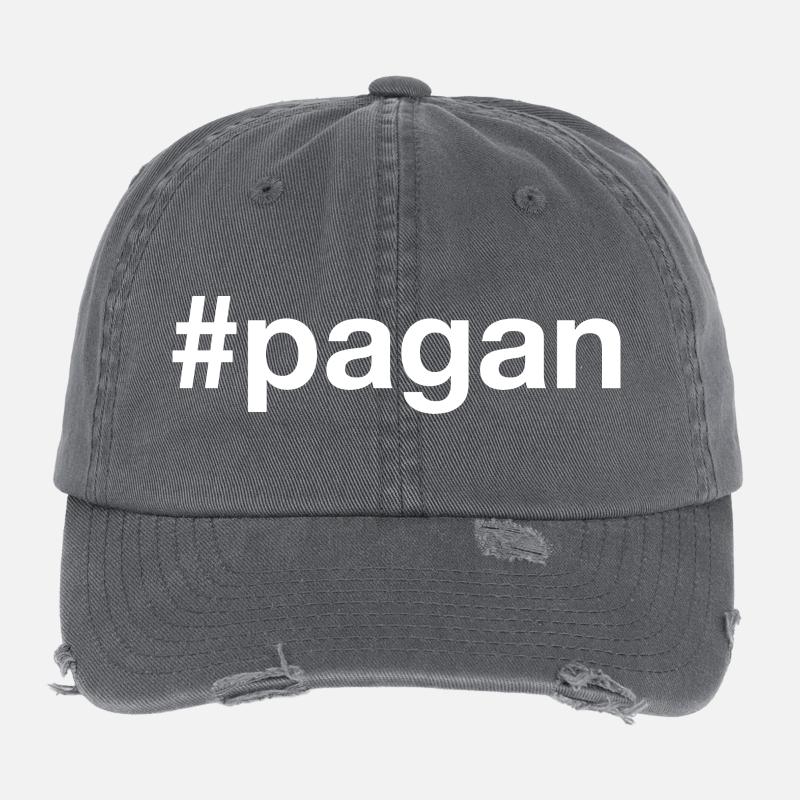 PAGAN Hashtag Flexfit Vintage Destroyed Cap