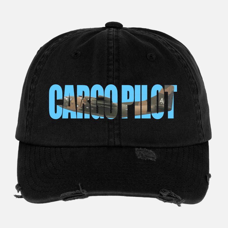 Cargo pilot C-123 Flexfit Vintage Destroyed Cap