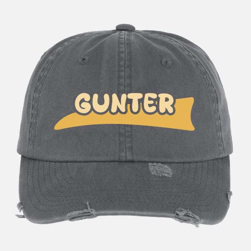 Günter Casquette vintage effet usé Flexfit
