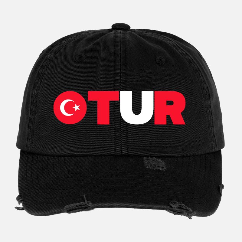 Turkey Flexfit Vintage Destroyed Cap