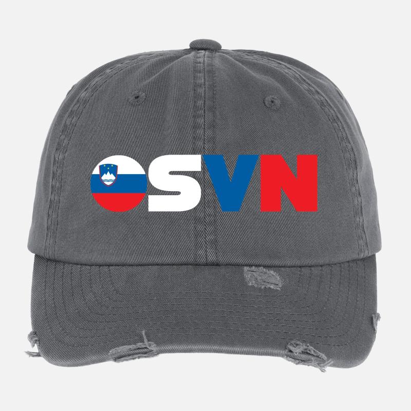 Slovénie Casquette vintage effet usé Flexfit