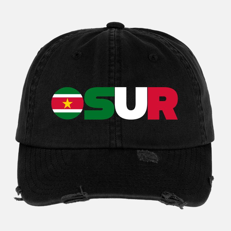 Suriname Casquette vintage effet usé Flexfit