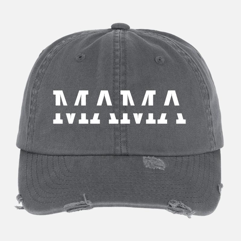 maman Casquette vintage effet usé Flexfit