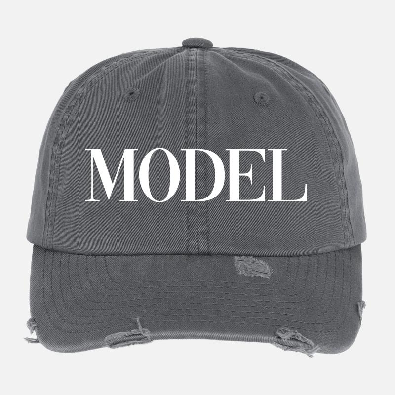 MODEL Flexfit Vintage Destroyed Cap