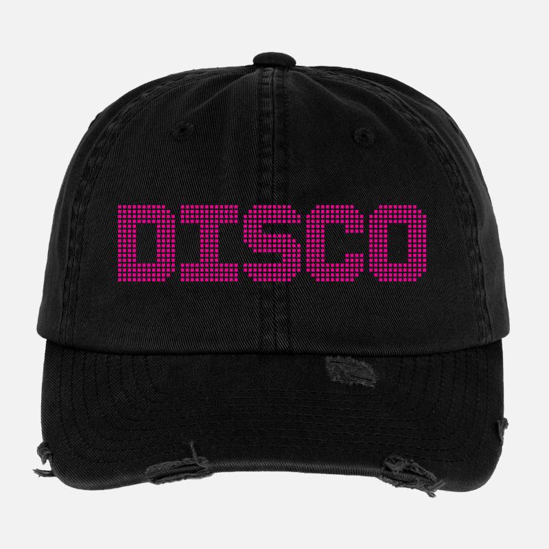 DISCOTHÈQUE Casquette vintage effet usé Flexfit