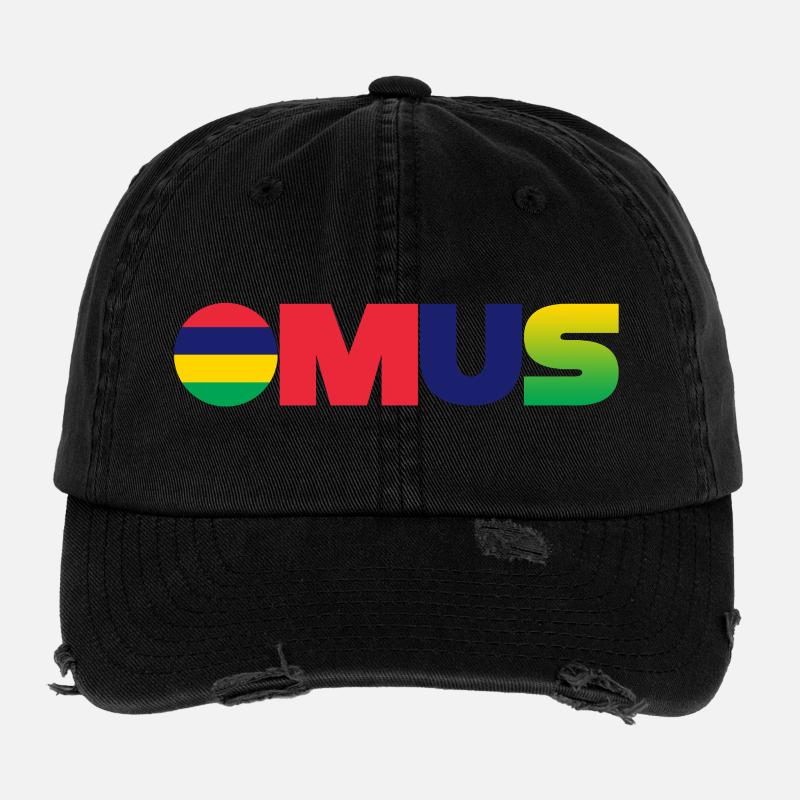 Mauritius Flexfit Vintage Destroyed Cap