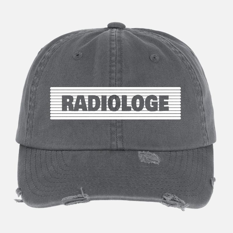 Nomination en tant que radiologue Casquette vintage effet usé Flexfit
