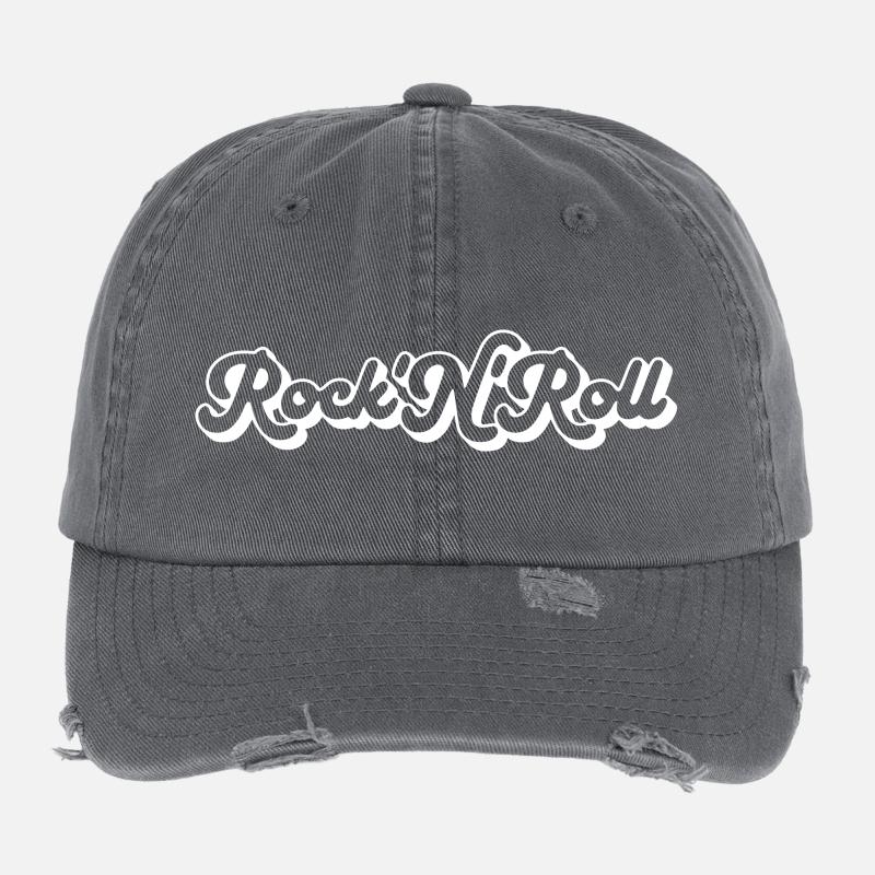 Rock 'n' Roll Drehbuch Flexfit Vintage Destroyed Cap
