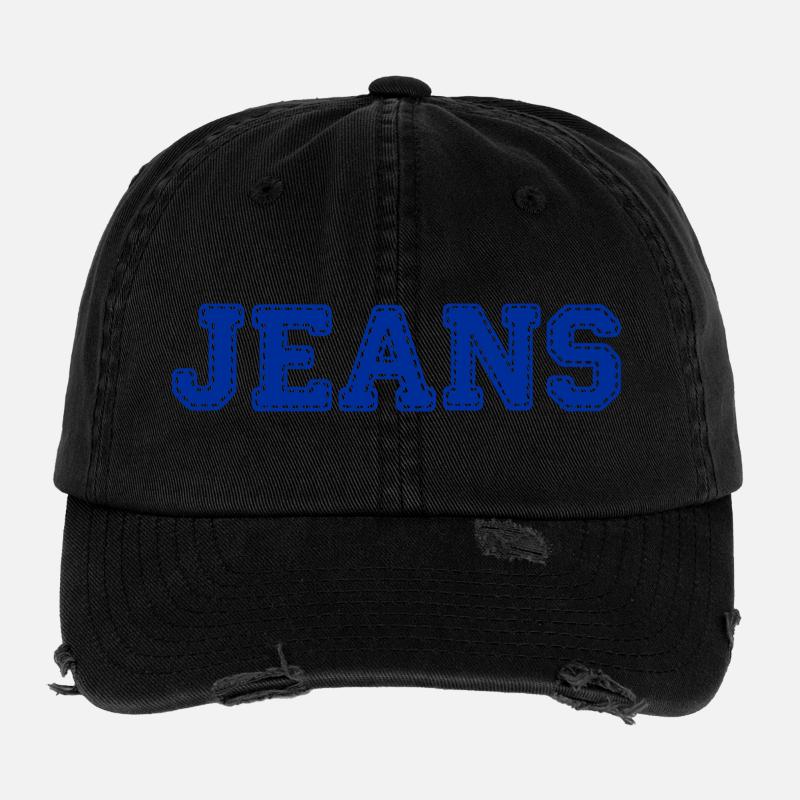 JEANS Flexfit Vintage Destroyed Cap