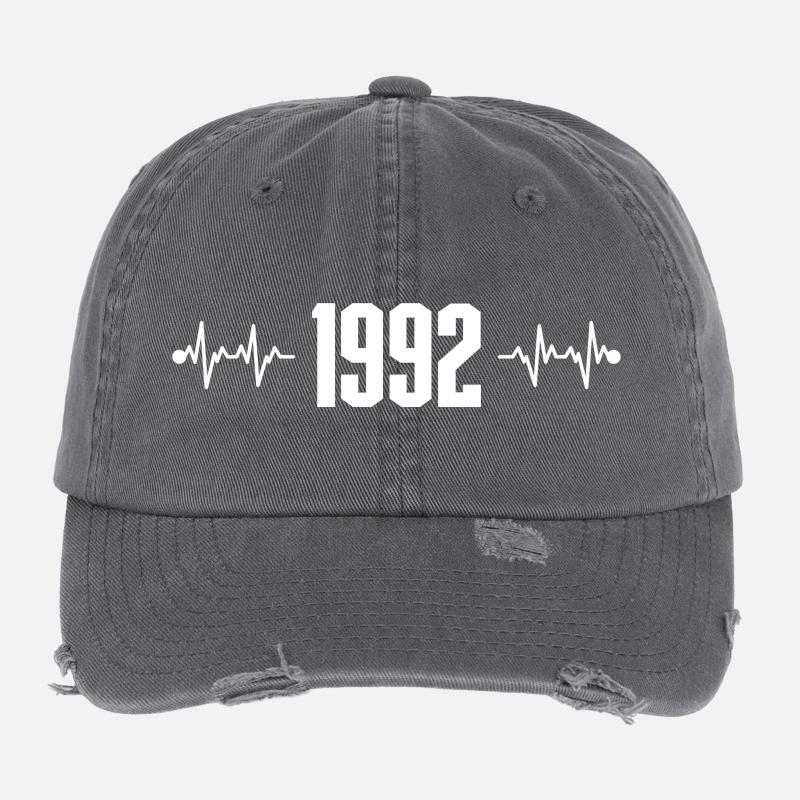 Heartbeat 1992 Flexfit Vintage Destroyed Cap