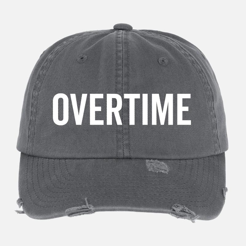 Überstunden Flexfit Vintage Destroyed Cap
