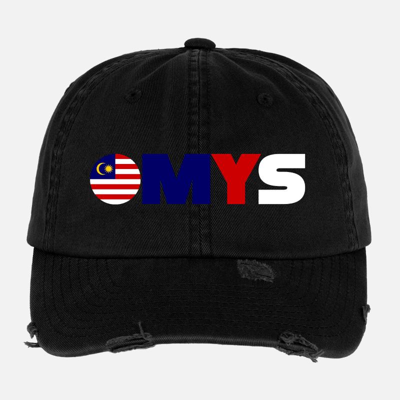 Malaisie Casquette vintage effet usé Flexfit