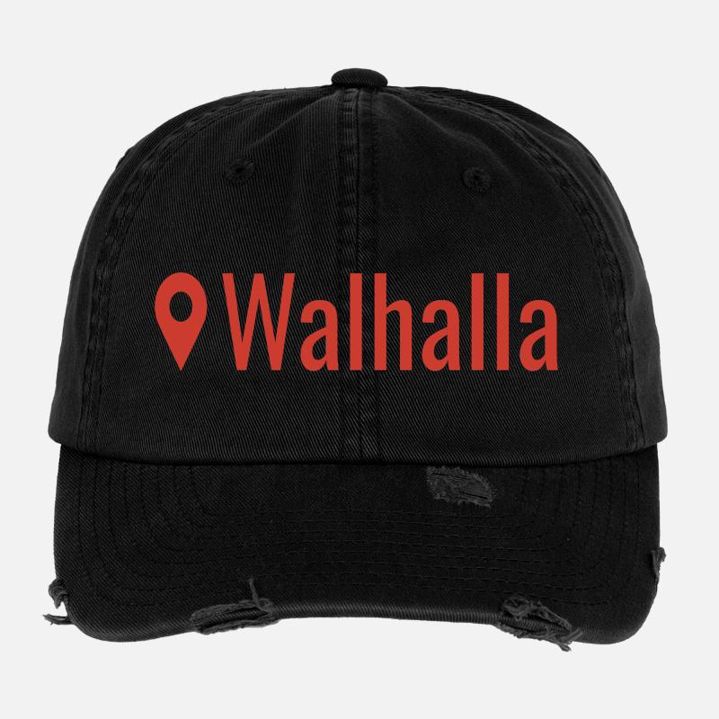 Viking location Walhalla Flexfit Vintage Destroyed Cap
