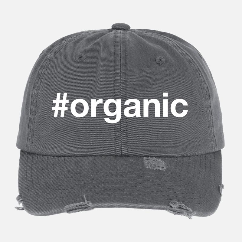 ORGANIC Hashtag Flexfit Vintage Destroyed Cap