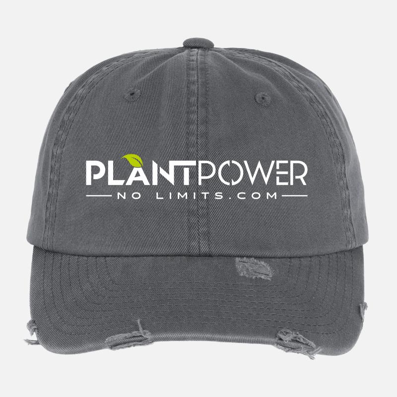Plant Power - No Limits Flexfit Vintage Destroyed Cap