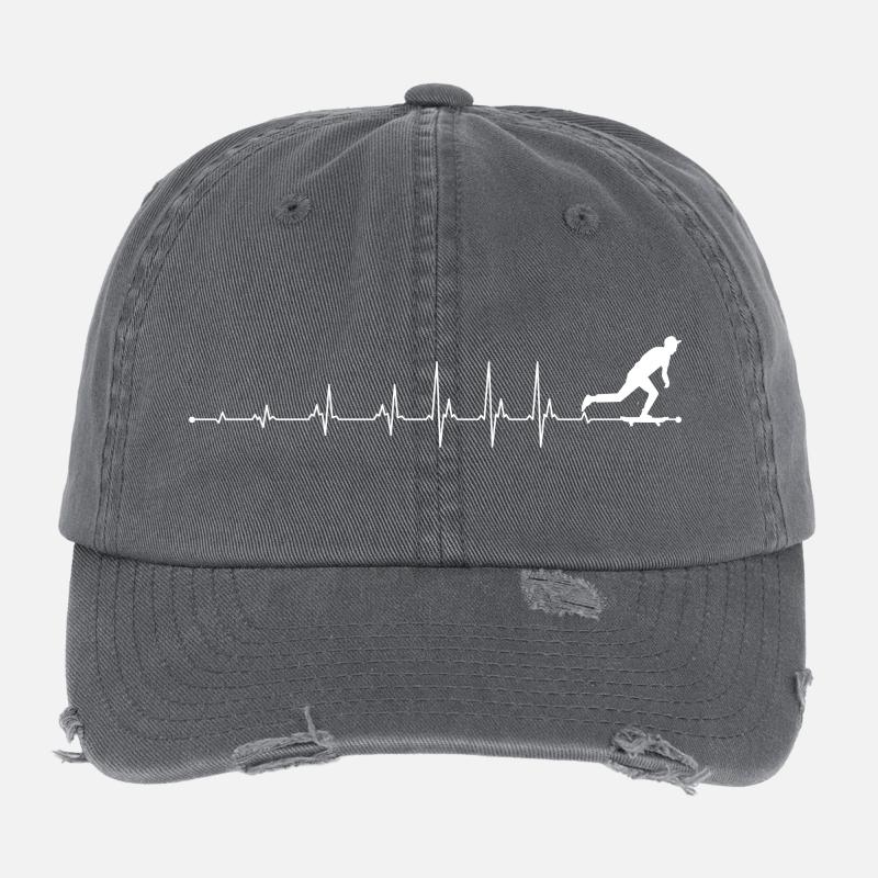 Pulse Run: Endurance Sketch Flexfit Vintage Destroyed Cap