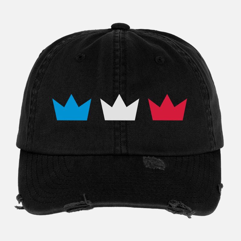Niederländisch Farben Flexfit Vintage Destroyed Cap