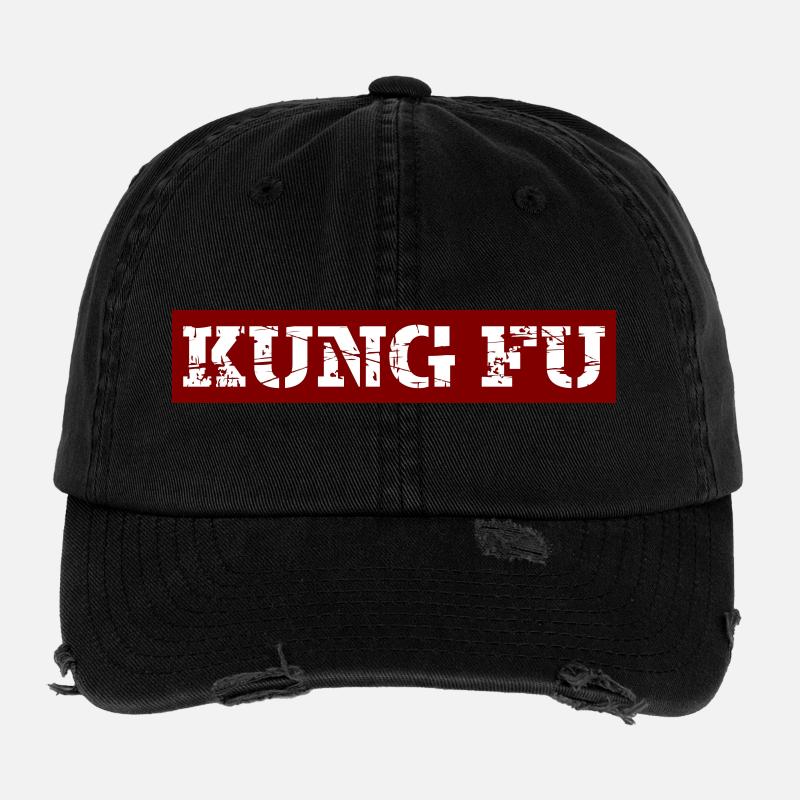 Kung Fu Flexfit Vintage Destroyed Cap