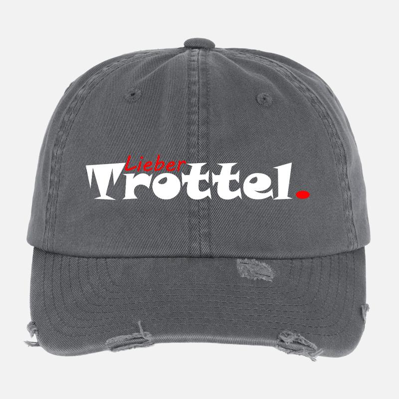 Dear Idiot Clumsy Flexfit Vintage Destroyed Cap