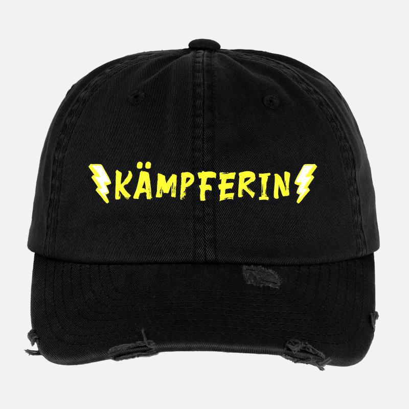 Combattant Casquette vintage effet usé Flexfit