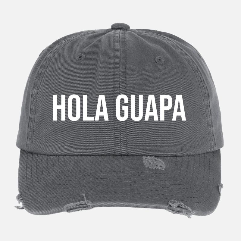 Hello Pretty Flexfit Vintage Destroyed Cap