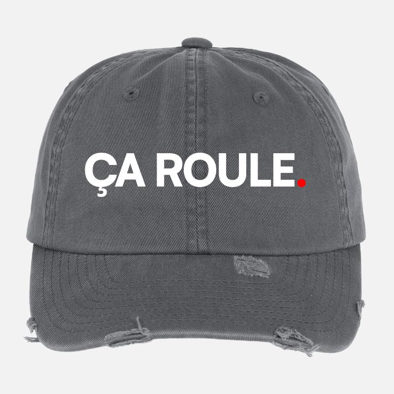 It's rolling Flexfit Vintage Destroyed Cap