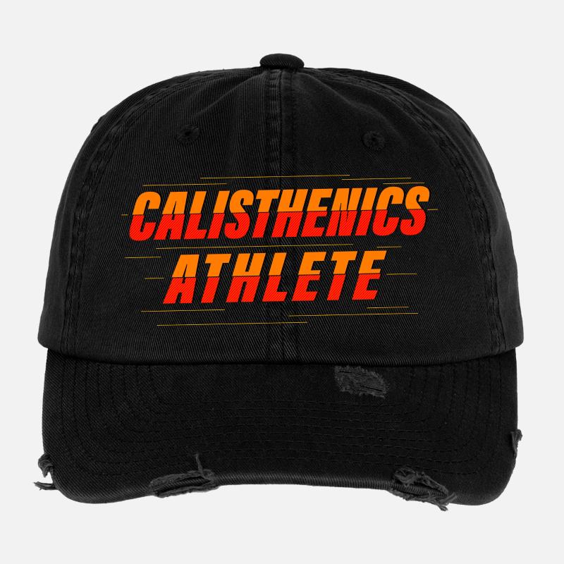 Calisthenics Athlet – Kraftkunst Flexfit Vintage Destroyed Cap