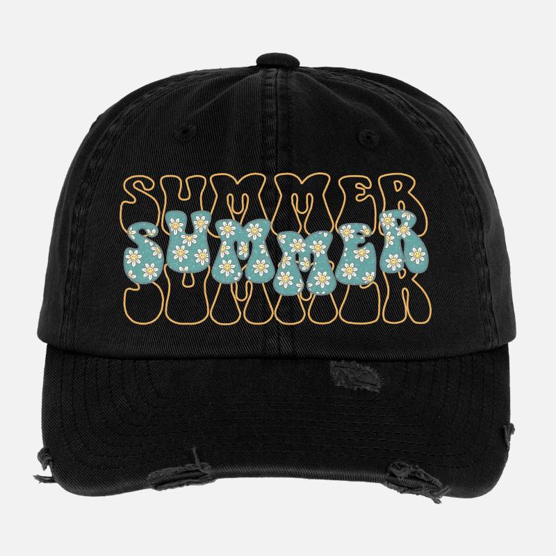 Summer Flexfit Vintage Destroyed Cap