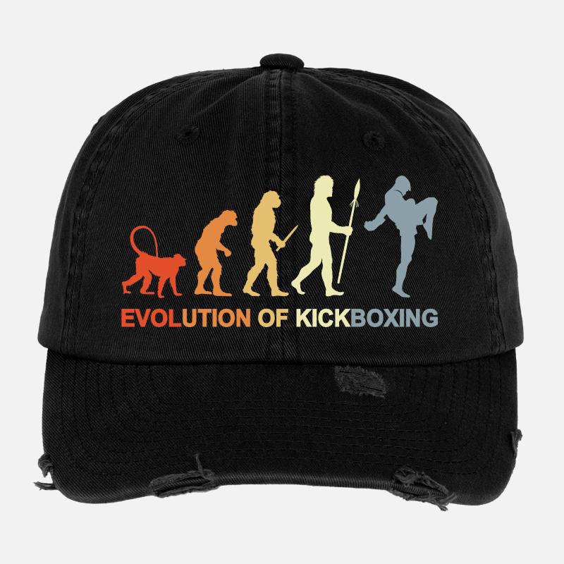 Vintage Kickboxer Evolution Flexfit Vintage Destroyed Cap