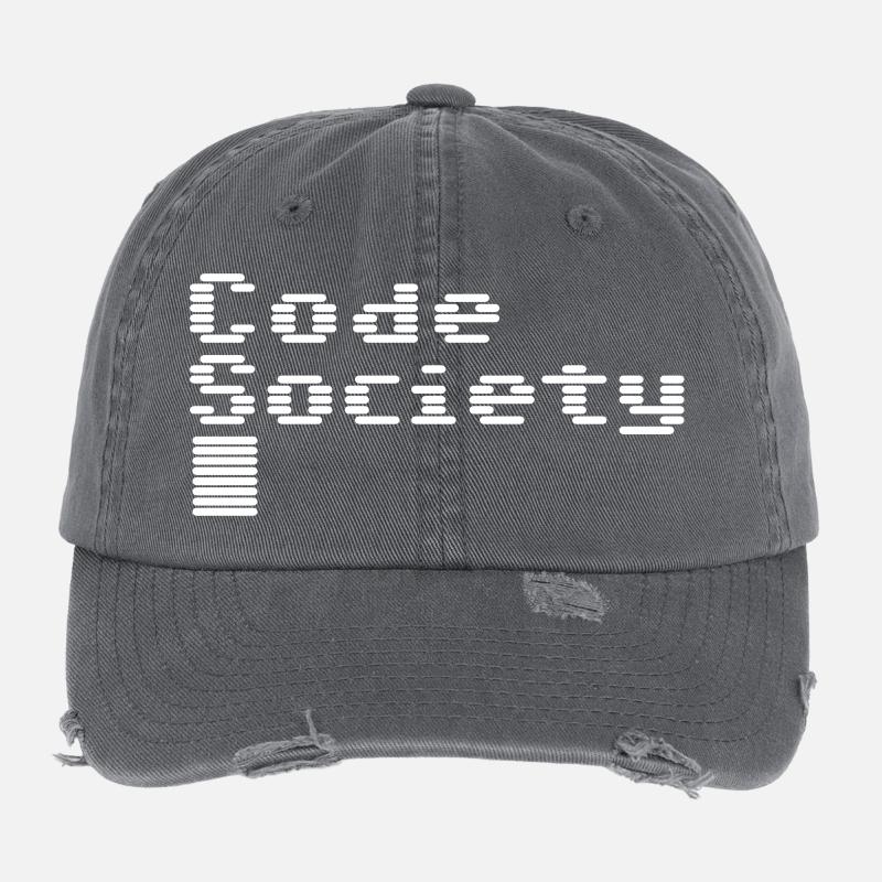 Code Society Casquette vintage effet usé Flexfit