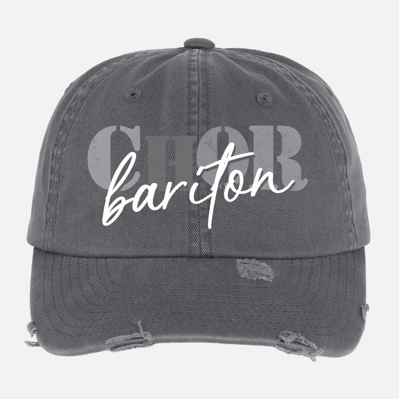 Baryton de chœur Casquette vintage effet usé Flexfit