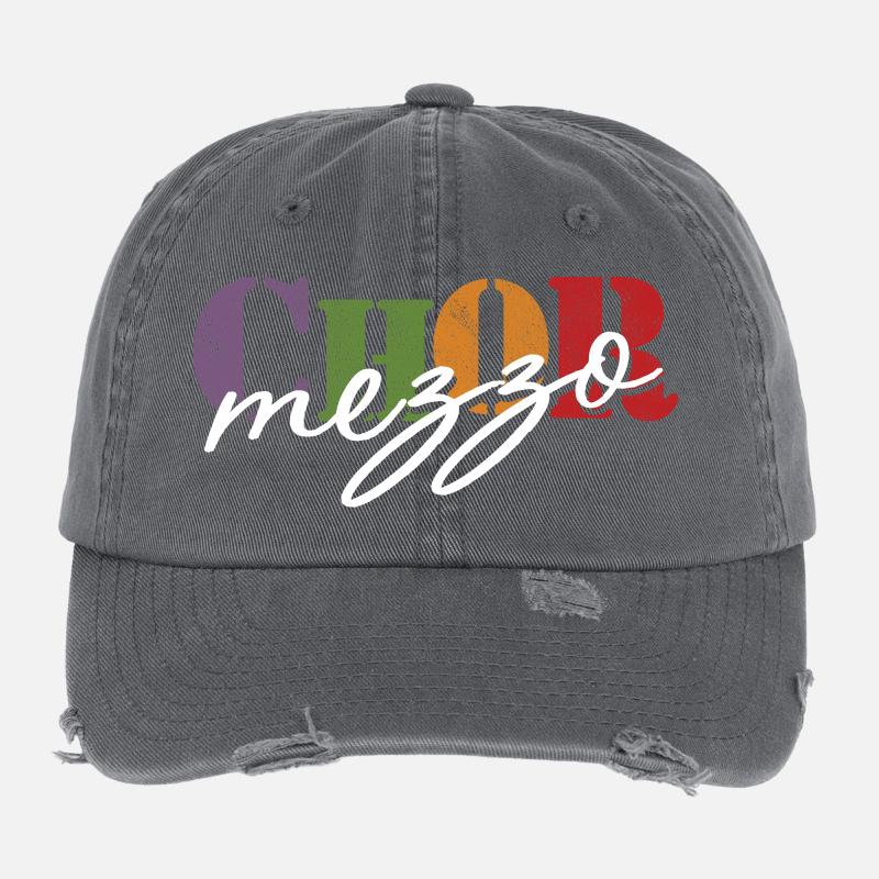 Choir mezzo-soprano Flexfit Vintage Destroyed Cap