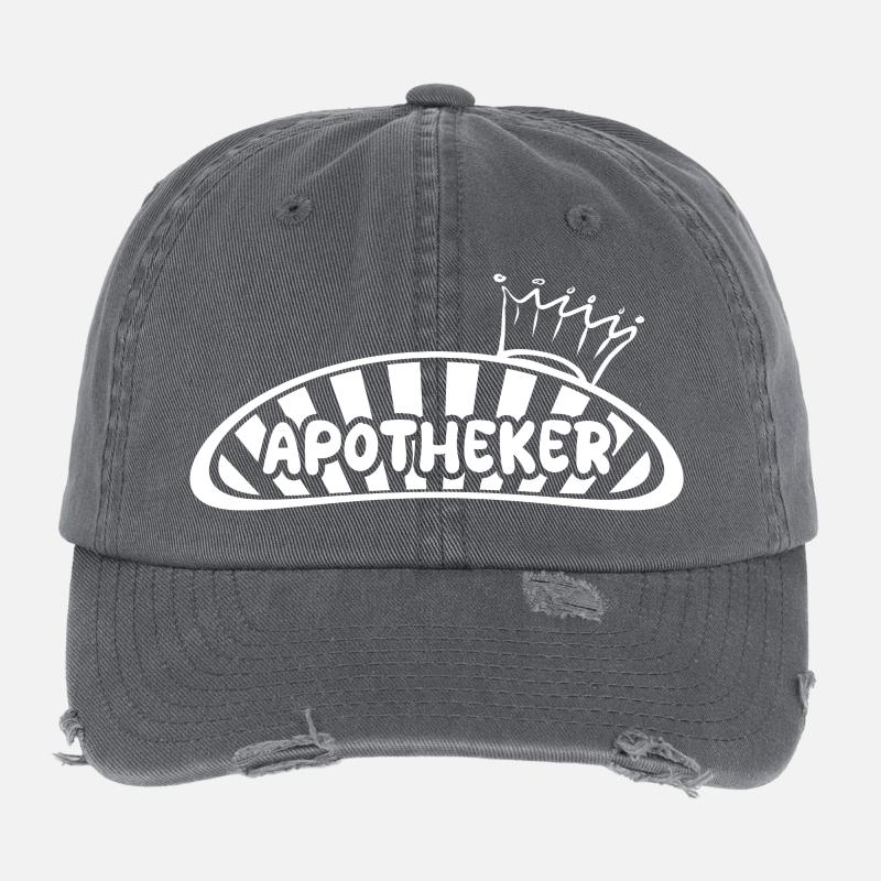 pharmacist Flexfit Vintage Destroyed Cap