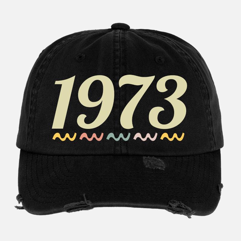 1973 Casquette vintage effet usé Flexfit