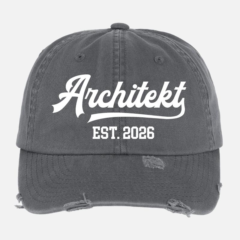 Architect 2026 Architecture Studies Architects Flexfit Vintage Destroyed Cap